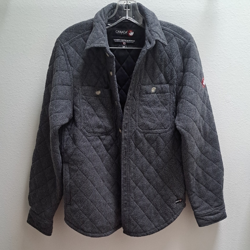 Canada Weathergear Gray Quilted Jacket